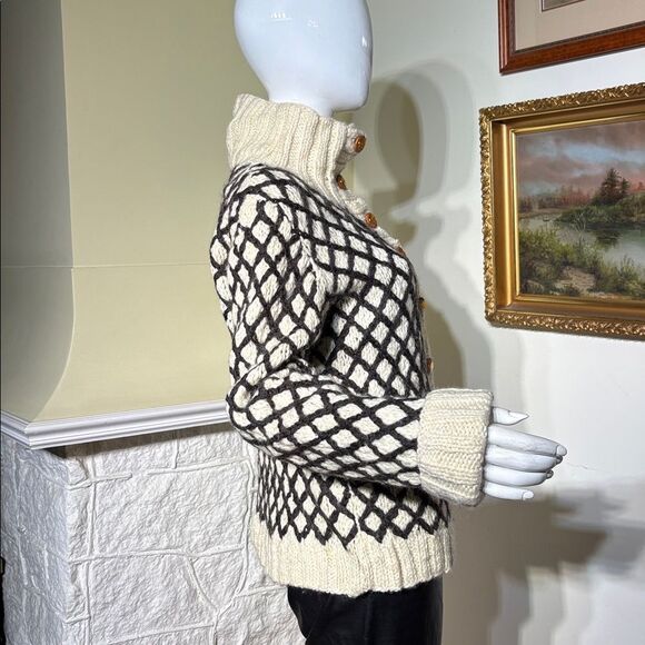 Tory Burch Kendra 100% Wool Cardigan - Picture 8 of 16